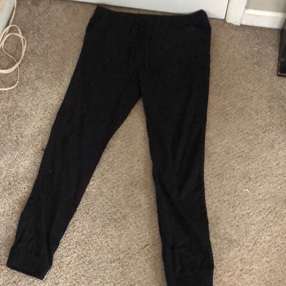 Black joggers